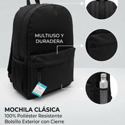 Mochila negra grande - Img 58259629