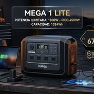 Estación de Energía Portátil OUPES Mega 1 Lite - Img 57197175