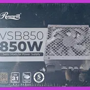 🔌Fuente Rosewill VSB850  80 PLUS Bronce con capacitores japoneses y FAN silencioso - Img 51704554
