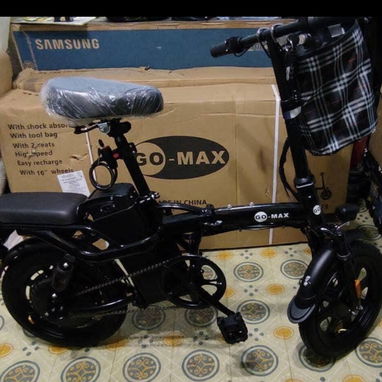 ‼️APROVECHEN QUE SE ACABA ‼️ BICICLETA ELÉCTRICA PLEGABLE GO-MAX F9: - Img 123225612