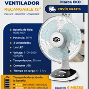 Ventilador Recargable - Img 55762933