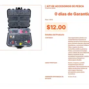 Set de Pesca con Anzuelos y Emerillones: Accesorios de Pesca Real Pro VPT#-0404 - Img 55667883