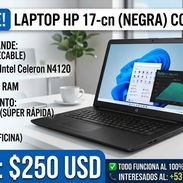 vendo laptop hp de 17 pulgadas con bateria de alta duracion - Img 56191098