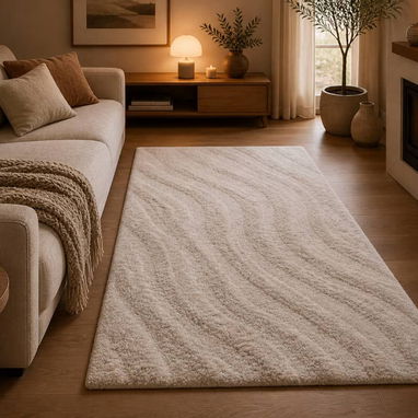 Alfombra decorativa para sala (120×180cm) - Img 121016785