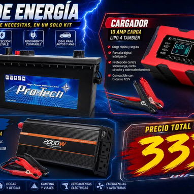 Combos de batería convertidor y cargador - Img 123275856
