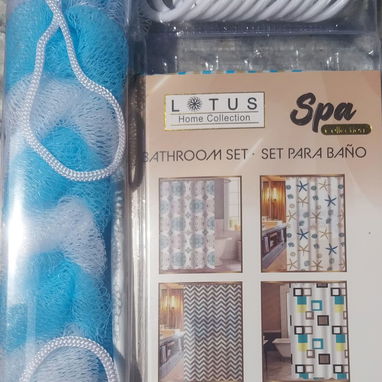 Juego de cortina de baño. 🧼 SET PARA BAÑO 🏡 - Img 122193027
