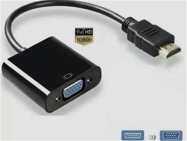 Adaptador HDMI-VGA 1080p Full HD - Img main-image