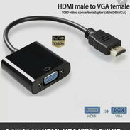 Adaptador HDMI-VGA 1080p Full HD - Img 45434594