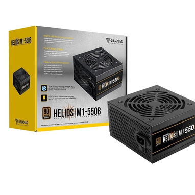⚡ FUENTE DE PODER GAMDIAS HELIOS M1-550B – 550W ATX, 80+ Bronze⚡ - 2/6