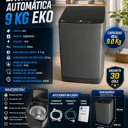 💧🧼 9KG💧🧼 LAVADORA AUTOMÁTICA EKO 9KG. MENSAJERÍA CON FACTURA Y GARANTÍA. 📲 54833699 - Img 55839361