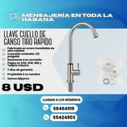 🚰 LLAVE CUELLO DE GANSO TIRO RÁPIDO PARA FREGADERO 🚰 - Img 55987059