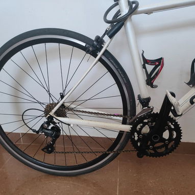 Bicicleta ruta NASHBAR AL1 talla 53 cm cuadro aluminio ligero, tenedor fibra - VENTA GARAJE ARTICULOS VARIOS - 4/5