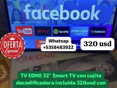 TV , Smart tv whatsap +5358483922 de 32 pulgadas a 86 pulgadas.Todo en electrodomésticos.La Habana Cuba. - Img 68008500