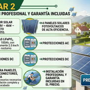 KIT FOTOVOLTAICO CON INSTALACIÓN INCLUIDA - Img 56778127