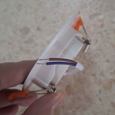 Lamparas de 3 whatts dirigibles led para empotrar dicroicas para pladul, mesetas closet etc - 3/3