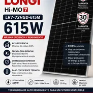 Paneles solares LONGI 615w BIFACIALES.💡Disponibles! - Img 56870084