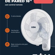 Ventilador de pared 16" con control remoto - Img 55165029