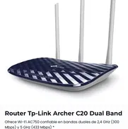 Router Tp-Link Archer C20 Dual Band - Img 50599573