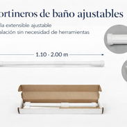 Cortineros para baño 1.10 * 2.00 cm 5000 cup - Img 56116702
