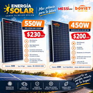 ☀️ Paneles Solares 450W y 550W Alta Potencia y Eficiencia - Img 57300408