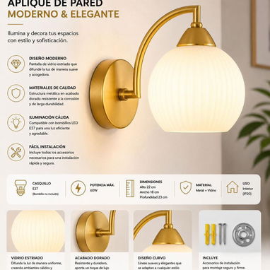 Apliques del hogar de lujo - 9/10