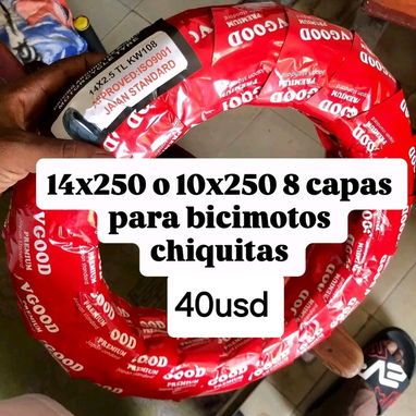Gomas marca VGOOD 8 capas de balón de alta calidad Interesados al pv56801565 soy de la habana  Interesados al pv WhatsAp - 3/4