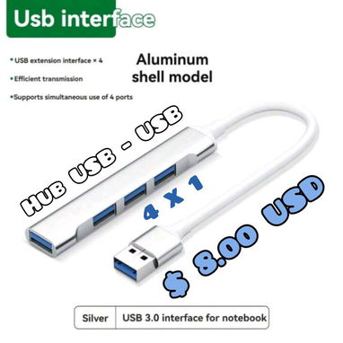 HUB USB/C 3.0 y OTG C- USB 3.0 - Img 121887517