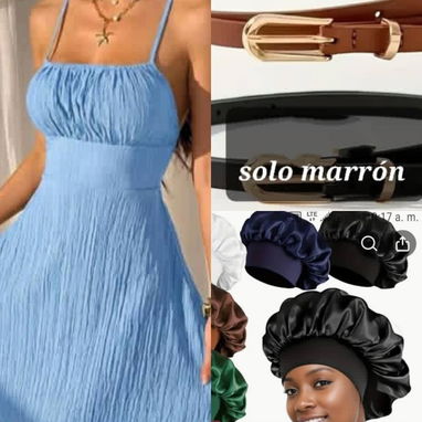Ropa De Mujer, Accesorios para Mujer, Cintos para mujer,, Cintos para Hombre,, Pulovers para Hombre, Shorpetas Perladas - 3/4