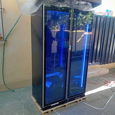 NEVERA EXHIBIDORA DOBLE TIPO VITRINA CON LUZ LED,1340 - Img 123731432