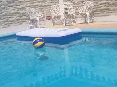 ✨Renta de casa con piscina ubicada a sólo 4 cuadras de la playa de Boca Ciega, 3 hab climat,Reservas x WhatsApp 52463651 - Img main-image