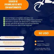 🚨 Si te compraste una moto y aún no la has armado, este servicio es para ti. No es solo armarla… es hacerlo bien desde - Img 55194135