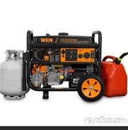 Planta eléctrica de gas y gasolina, 50 amperes,11000 watts marca Wen nueva en caja - Img 45829570
