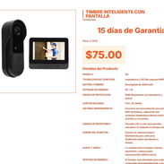 Timbre X8 con Pantalla: Audio Bidireccional y Video Pro por $75 VPT#-0331 - Img 55667432