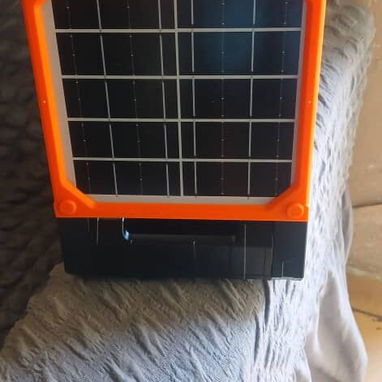 Ventilador recargable con panel solar - Img 121615002
