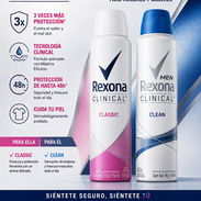 DESODORANTE REXONA CLINICAL AEROSOL CLASSIC 150ML - Img 46559090