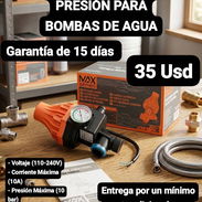 CONTROLADOR DE PRESIÓN PARA BOMBAS DE AGUA, Garantía de 15 días, Entrega por un mínimo costo adicional para toda La Haba - Img 55044104