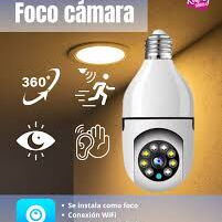 💡📹 CÁMARA DE SEGURIDAD WIFI TIPO BOMBILLO 1080P PTZ 🔒 - Img 120773189