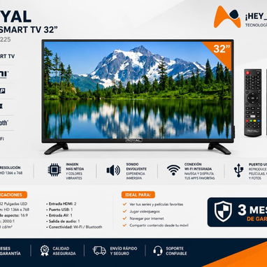 Television de 32 pulgadas.  Smart TV *ROYAL* . - 2/2