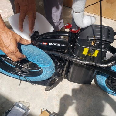 Bicicleta elétrica nueva en su caja - 3/6