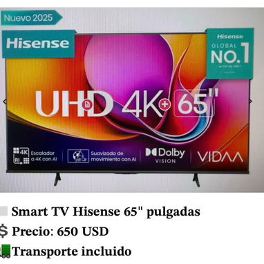 ✨ ¡TELEVISORES, SMART TV AL MEJOR PRECIO Y CON LA MEJOR CALIDAD EN 2026! ✨ - Img 121333969