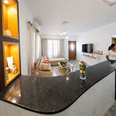 Residencia independiente en Playa con piscina y manantial - Img 114613257