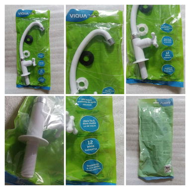 VENDO LLAVES DE AGUA TIPO "CUELLO DE GANSO" CON CONEXIÓN A LA PARED Y AL FREGADERO O MESETA. $8 USD C/U. (+53)52990828. - Img 109706582