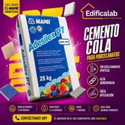 🚧 Cemento cola para porcelanatos - Adesilex P7 25kg - dhesivo C2T. Mapei Con factura - Img 54978466