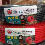 Cable fotovoltáico 10AWG 6.2mm el mejor del mercado máxima calidad el rollo de 100 metros a 240 usd - Img 57089959