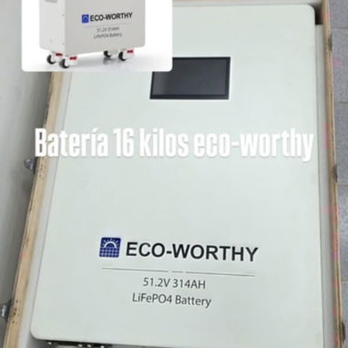 Baterías para inversores y paneles solares Eco-Worthy: 5 kWh y 16 kWh - 3/3