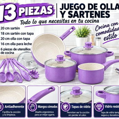 Juego de calderos - 3/5