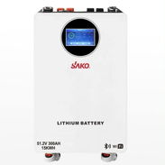 Bateria 15kWh 300Ah 51.2vol* LiFePO4 solar - Img 57679528