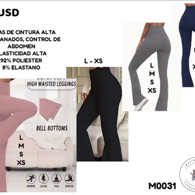 💫Variedad de pantalones acampanados y anchos, licras acampanadas, enterizos y conjuntos de mujer/BAZAR - Img 123853657