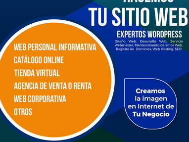 Diseño y Desarrollo Web en Cuba más Hosting y Dominio. OFERTON!!! - Img main-image-41502790