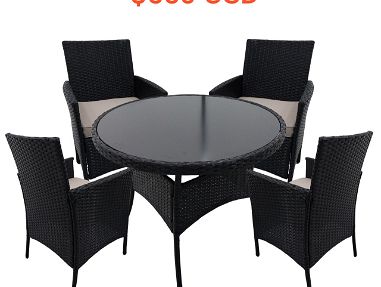 Juego de mesa y 4 sillas - Img main-image-45610502